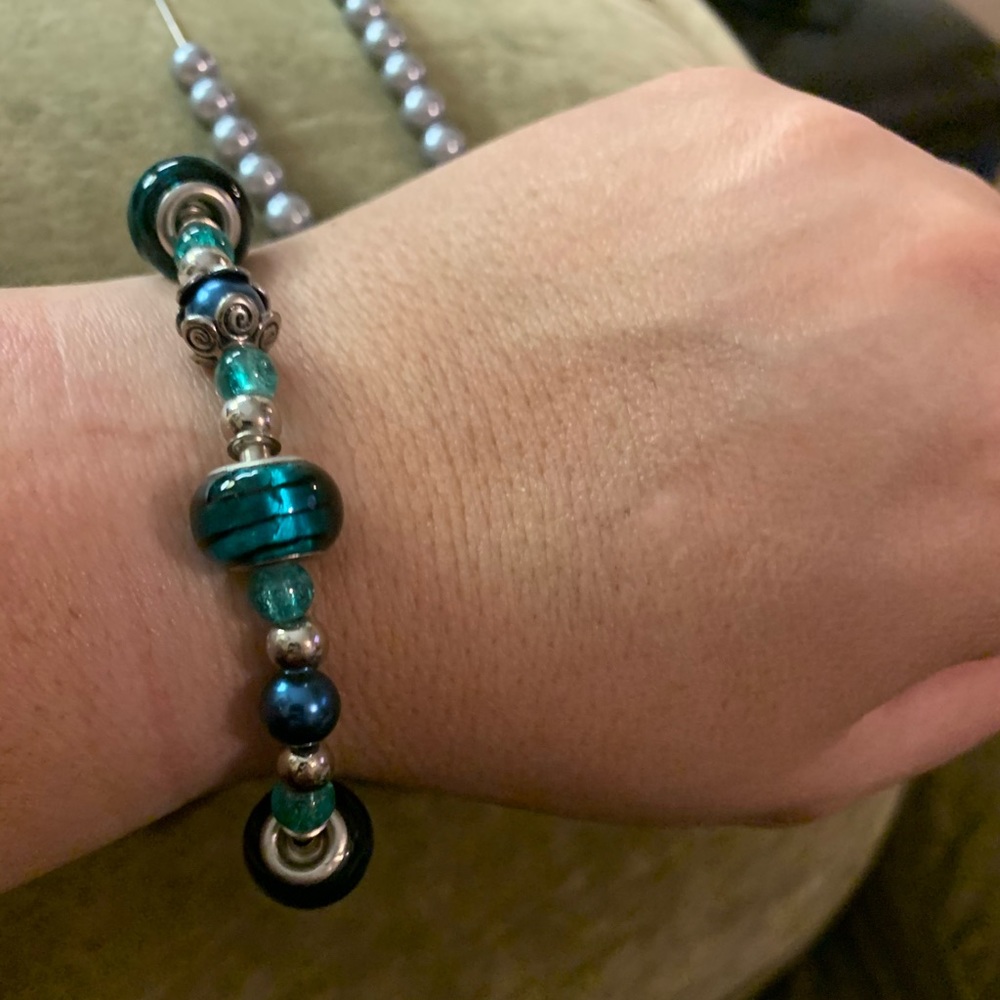 Handmade beaded bracelet